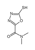 N,N-dimethyl-2-sulfanylidene-3H-1,3,4-oxadiazole-5-carboxamide Structure