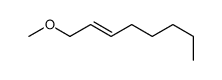 1-methoxyoct-2-ene Structure