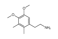 2-(4,5-dimethoxy-2,3-dimethylphenyl)ethanamine结构式