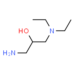 1-amino-3-diethylaminopropan-2-ol结构式