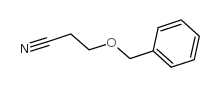 3-(Benzyloxy)propanenitrile structure