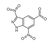 3,5,7-trinitro-1H-indazole Structure