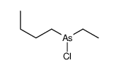 Butylchloroethylarsine structure