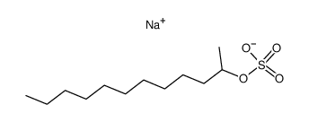 sodium 2-(n-dodecyl) sulphate Structure