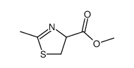 methyl 2-methyl-4,5-dihydrothiazole-4-carboxylate structure