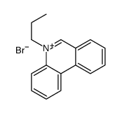 5-propylphenanthridin-5-ium,bromide Structure