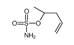 [(2R)-pent-4-en-2-yl] sulfamate结构式