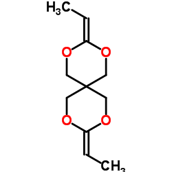 2,4,8,10-Tetraoxaspiro[5.5]undecane, 3,9-diethylidene- picture