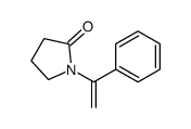 1-(1-phenylethenyl)pyrrolidin-2-one结构式
