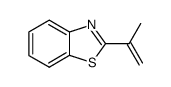 Benzothiazole, 2-(1-methylethenyl)- (9CI)结构式