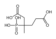 3-methyl-3-phosphonohexanedioic acid Structure