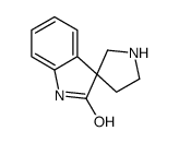 spiro[1H-indole-3,3'-pyrrolidine]-2-one Structure