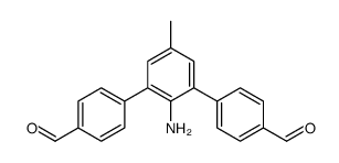 4-[2-amino-3-(4-formylphenyl)-5-methylphenyl]benzaldehyde Structure