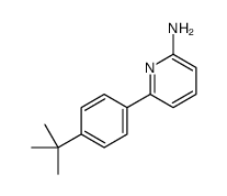 6-(4-tert-butylphenyl)pyridin-2-amine Structure