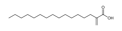 α-tetradecylacrylic acid结构式