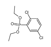 2,5-Dichlorphenylphosphonsaeurediethylester结构式