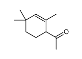 1-(2,4,4-trimethylcyclohex-2-en-1-yl)ethanone Structure