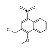 (2-chloromethyl-4-nitro-[1]naphthyl)-methyl ether结构式