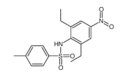 N-(2,6-diethyl-4-nitrophenyl)-4-methylbenzenesulfonamide Structure