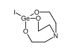 5-iodo-4,6,11-trioxa-1-aza-5-germabicyclo[3.3.3]undecane结构式