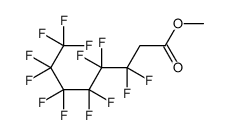 methyl 3,3,4,4,5,5,6,6,7,7,8,8,8-tridecafluorooctanoate结构式