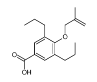 4-(2-methylprop-2-enoxy)-3,5-dipropyl-benzoic acid picture