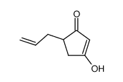 5-allyl-3-hydroxycyclopent-2-en-1-one Structure