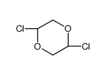 (2R,5S)-2,5-dichloro-1,4-dioxane结构式