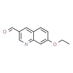 3-Quinolinecarboxaldehyde,7-ethoxy-(9CI) picture