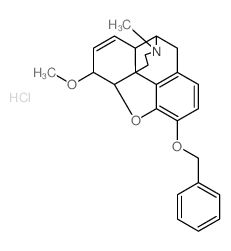 7-methoxy-3-methyl-9-phenylmethoxy-2,4,4a,7,7a,13-hexahydro-1H-4,12-methanobenzofuro[3,2-e]isoquinoline,hydrochloride结构式
