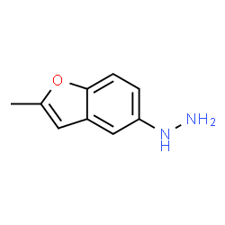 Hydrazine,(2-methyl-5-benzofuranyl)- Structure