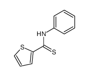 N-phenylthiophene-2-carbothioamide结构式