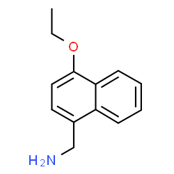 1-Naphthalenemethanamine,4-ethoxy-(9CI)结构式