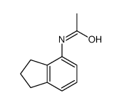 N-茚满-4-乙酰胺结构式