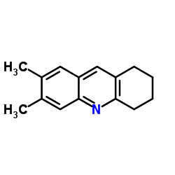 Acridine, 1,2,3,4-tetrahydro-6,7-dimethyl- (9CI)结构式