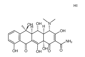 terramycin hydroiodide Structure