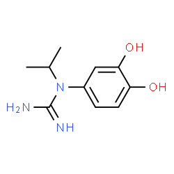 Guanidine, N-(3,4-dihydroxyphenyl)-N-(1-methylethyl)- (9CI) Structure