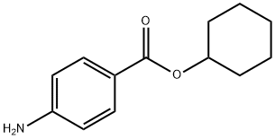 cyclohexyl 4-aminobenzoate structure