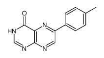 6-(p-methylphenyl)-4(3H)-pteridinone Structure