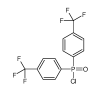 1-[chloro-[4-(trifluoromethyl)phenyl]phosphoryl]-4-(trifluoromethyl)benzene结构式