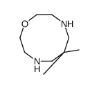 6,6-dimethyl-1,4,8-oxadiazecane结构式