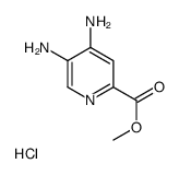 methyl 4,5-diaminopyridine-2-carboxylate,hydrochloride Structure