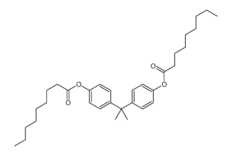 isopropylidenedi-p-phenylene dinonan-1-oate结构式
