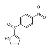 2-(4-nitrobenzenesulfinyl)pyrrole Structure