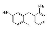 3-[(2-aminophenyl)methyl]-p-toluidine结构式