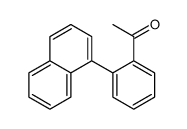 1-(2-naphthalen-1-ylphenyl)ethanone结构式