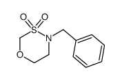 4-benzyl-1,3,4-oxathiazinane 3,3-dioxide结构式