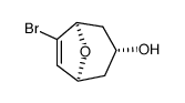 (1S,3R,5R)-6-Bromo-8-oxa-bicyclo[3.2.1]oct-6-en-3-ol结构式