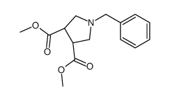 CIS-DIMETHYL 1-BENZYLPYRROLIDINE-3,4-DICARBOXYLATE picture
