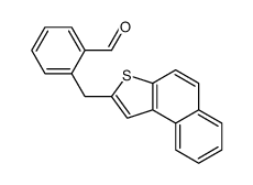 2-(benzo[e][1]benzothiol-2-ylmethyl)benzaldehyde结构式